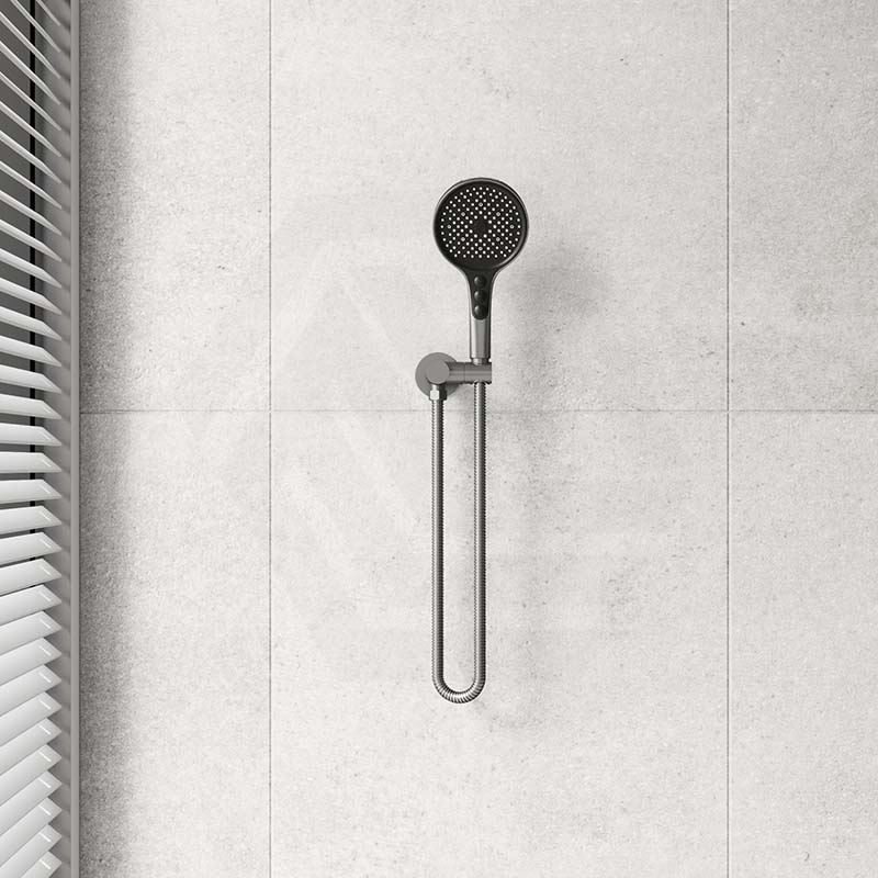 Amoza Round 5 Functions Handheld Shower with Wall Bracket Set Variant Colour Available