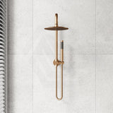 Amoza Round Mini Twin Shower Set 304 Stainless Steel Variant Colors Available