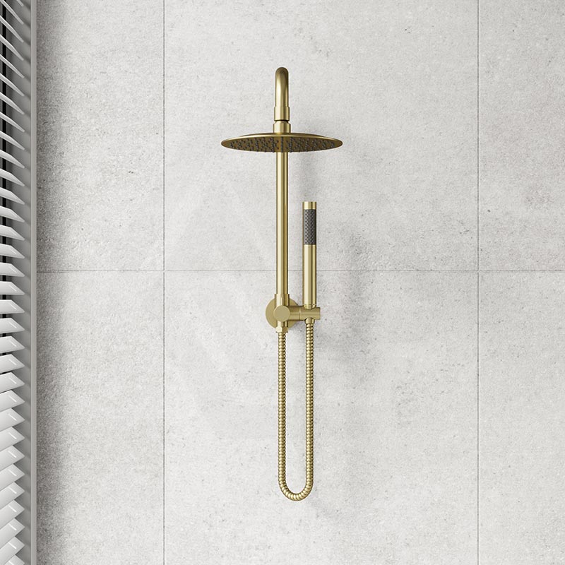 Amoza Round Mini Twin Shower Set 304 Stainless Steel Variant Colors Available