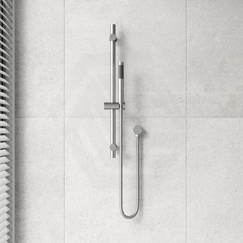 Amoza Shower Rail with Single Function Pencil Handheld Shower Set Variant Colors Available