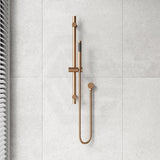 Amoza Shower Rail with Single Function Pencil Handheld Shower Set Variant Colors Available