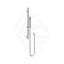 Amoza Pencil Shower Rail with Single Function Handheld Shower Set Variant Colors Available