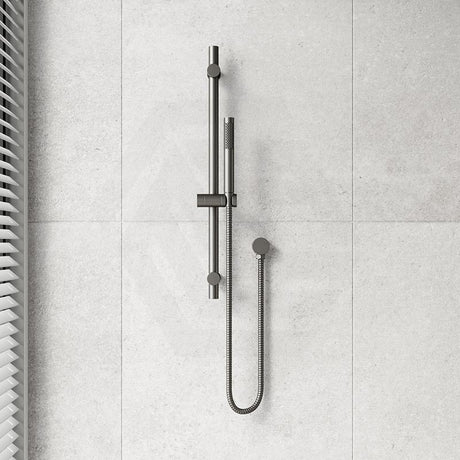 Amoza Shower Rail with Single Function Pencil Handheld Shower Set Variant Colors Available