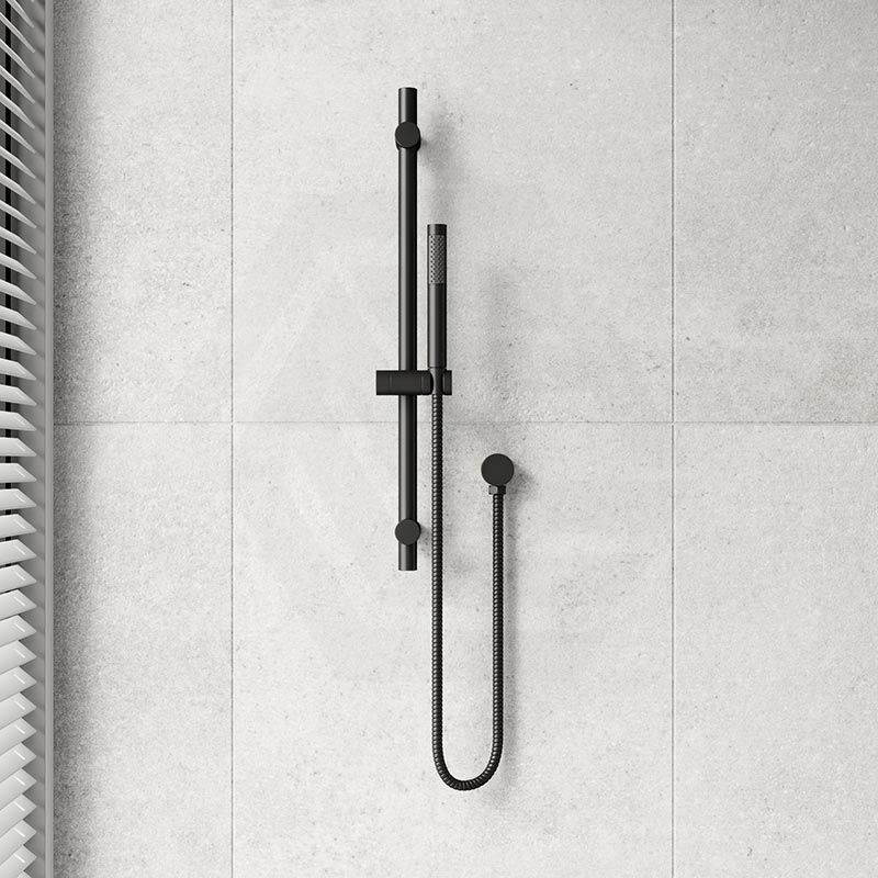 Amoza Shower Rail with Single Function Pencil Handheld Shower Set Variant Colors Available
