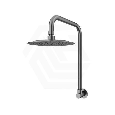 Amoza Round Shower Head with Gooseneck Shower Arm Set Variant Colors Available