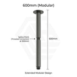 Amoza Customizable Round Ceiling Shower Arm 304 Stainless Steel 150mm/300mm/450mm/600mm - Variant Colours