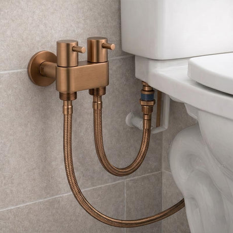 Amoza DN15 Dual Cistern Tap - Variant Colour Available
