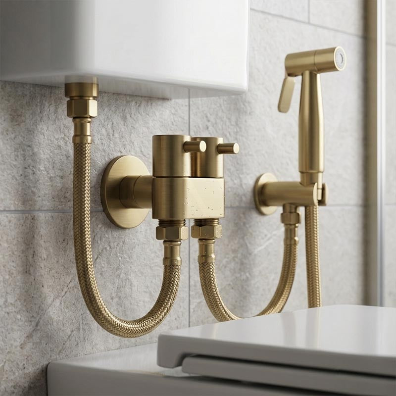 Amoza DN15 Dual Cistern Tap - Variant Colour Available