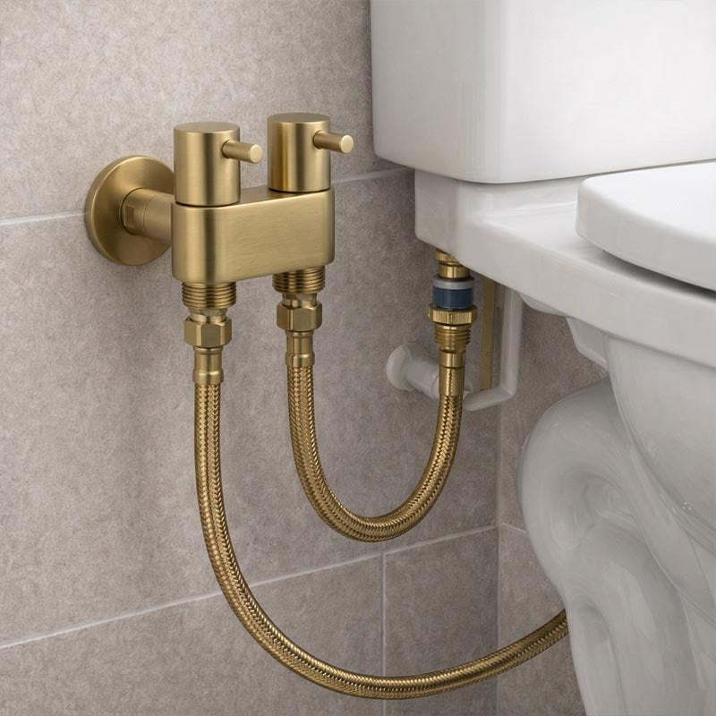 Amoza DN15 Dual Cistern Tap - Variant Colour Available
