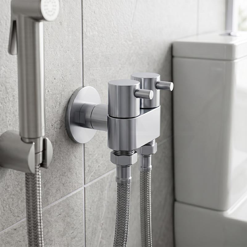 Amoza DN15 Dual Cistern Tap - Variant Colour Available