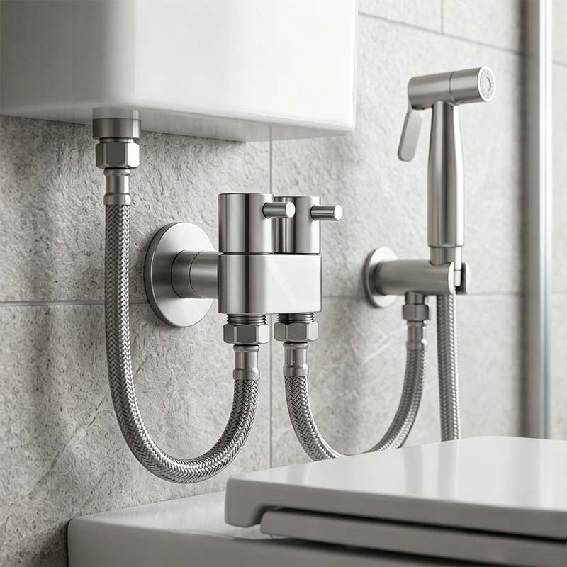 Amoza DN15 Dual Cistern Tap - Variant Colour Available