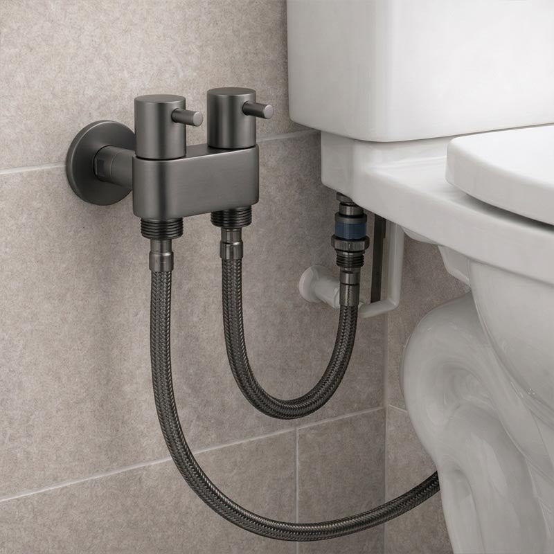 Amoza DN15 Dual Cistern Tap - Variant Colour Available