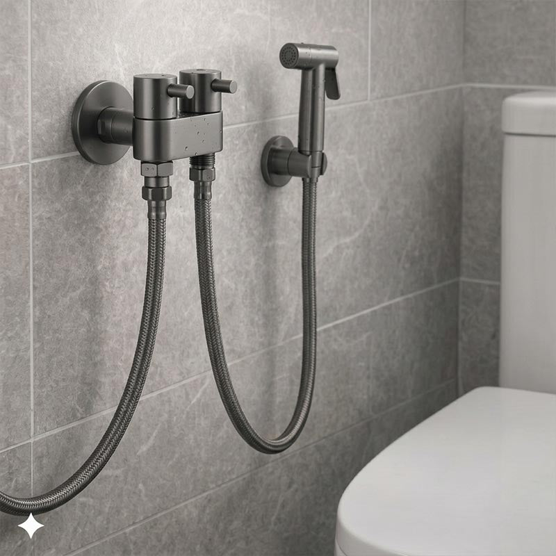 Amoza DN15 Dual Cistern Tap - Variant Colour Available