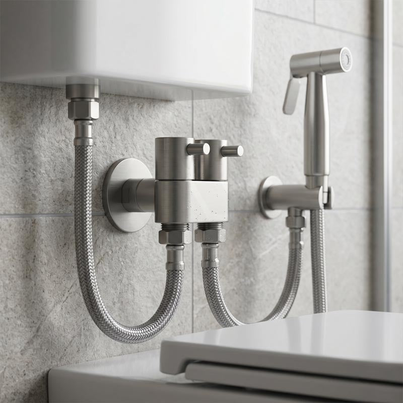 Amoza DN15 Dual Cistern Tap - Variant Colour Available