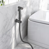 Amoza Hand Spray Set 304 Stainless Steel With Holder & Water Hose - Variant Colour