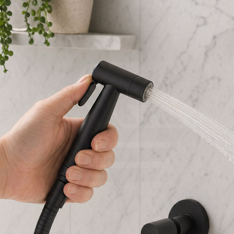 Amoza Hand Spray Set 304 Stainless Steel With Holder & Water Hose - Variant Colour