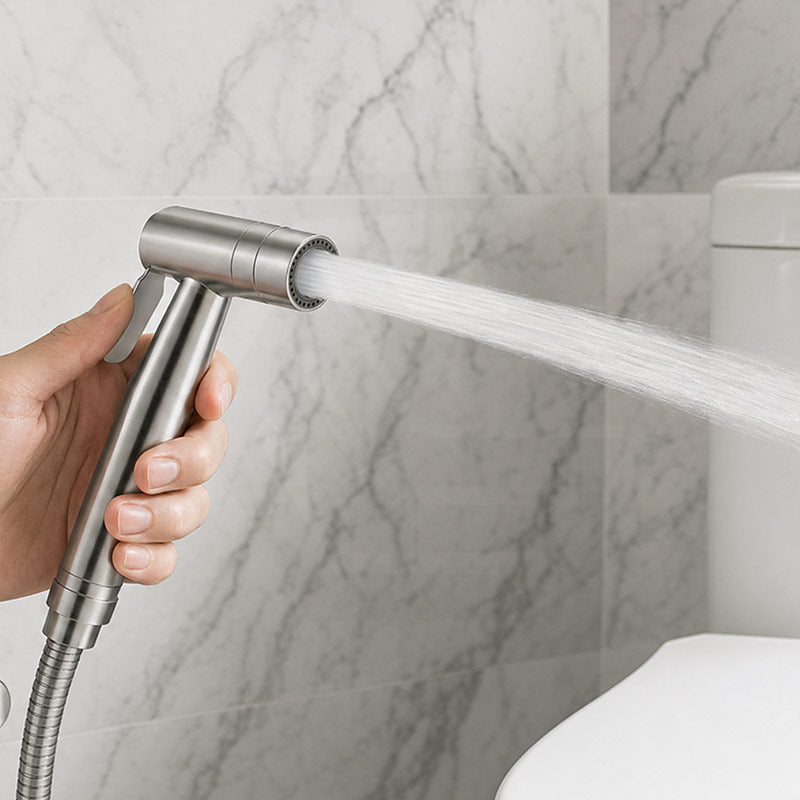 Amoza Hand Spray Set 304 Stainless Steel With Holder & Water Hose - Variant Colour