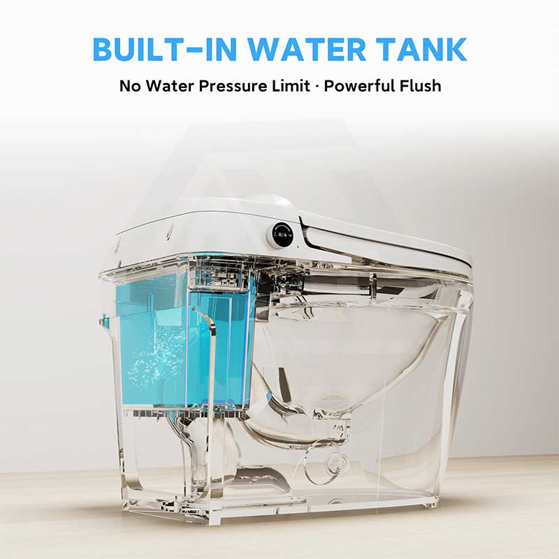 Aquaperla Free Arrangement Smart Toilet with Hands-Free Operation 675x395x535mm