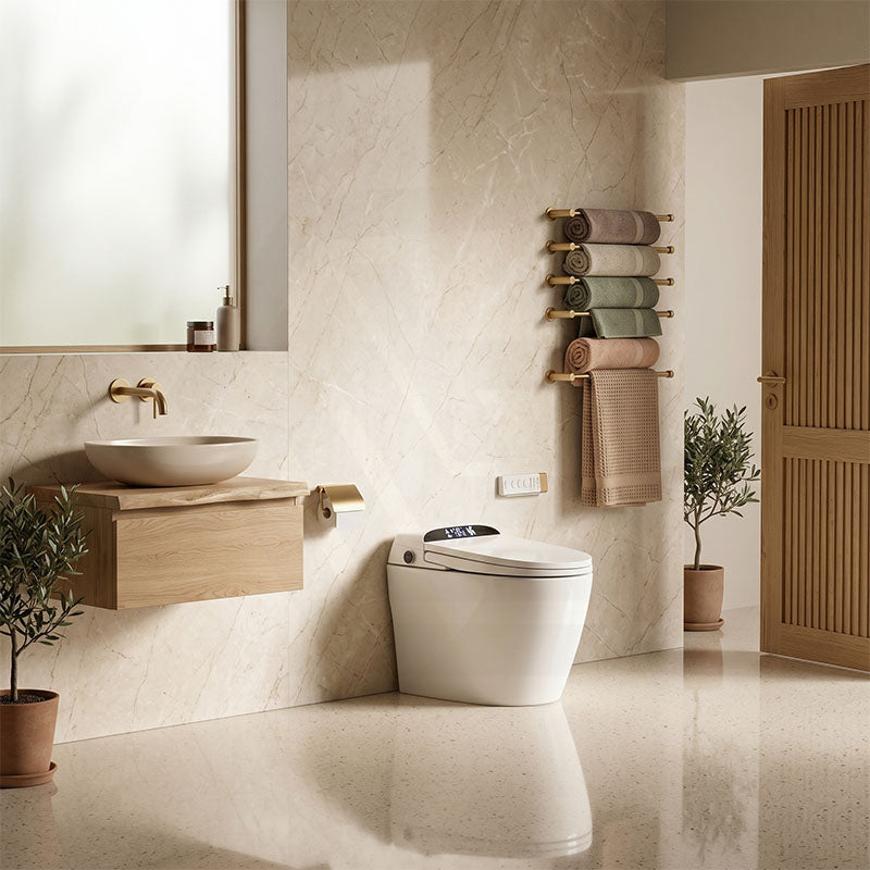 Aquaperla Free Arrangement Smart Toilet with Hands-Free Operation 675x395x535mm