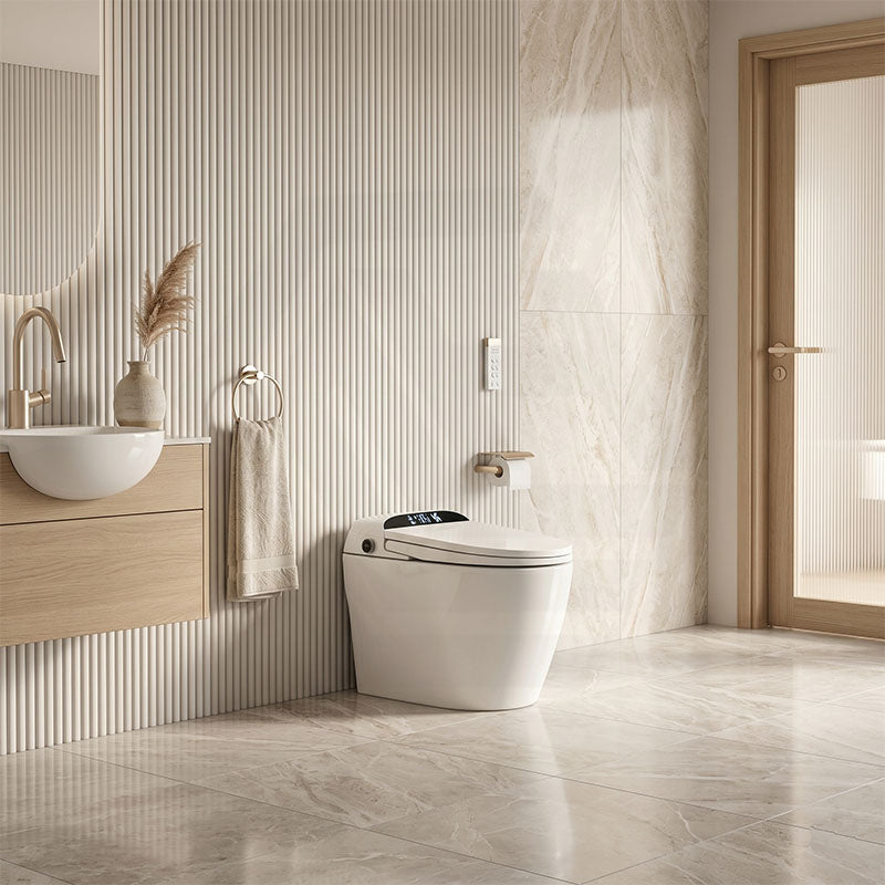 Aquaperla Free Arrangement Smart Toilet with Hands-Free Operation 675x395x535mm