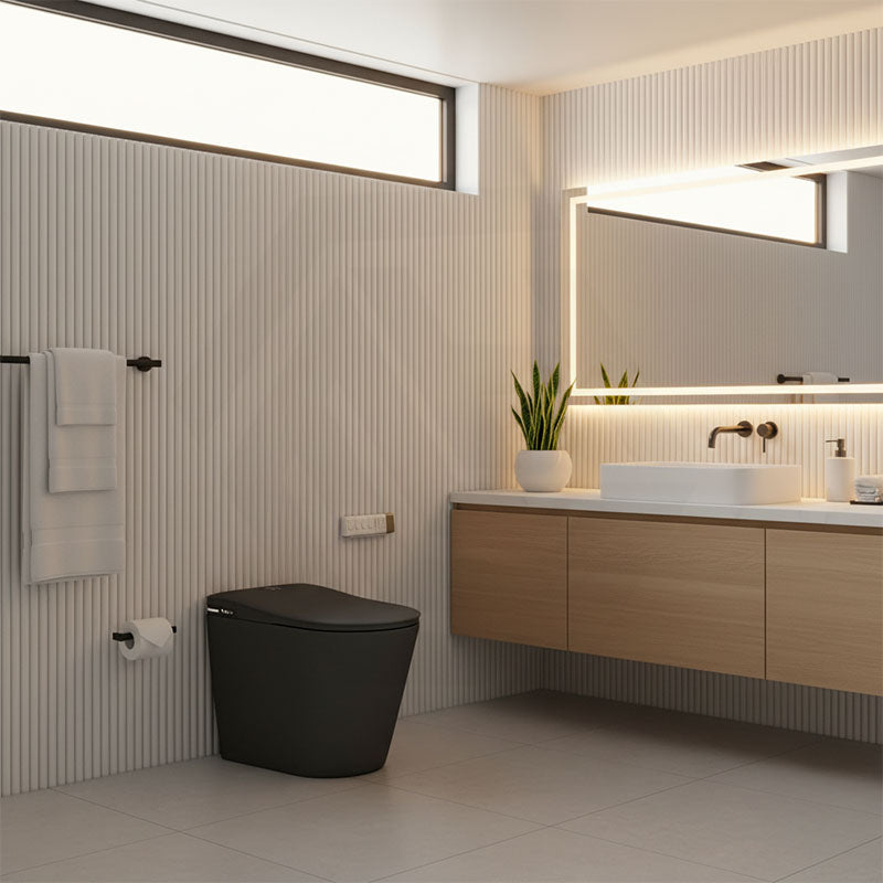Aquaperla Smart Toilet with Aroma Diffusion and Instant Heating 680x395x470mm - Various Colours
