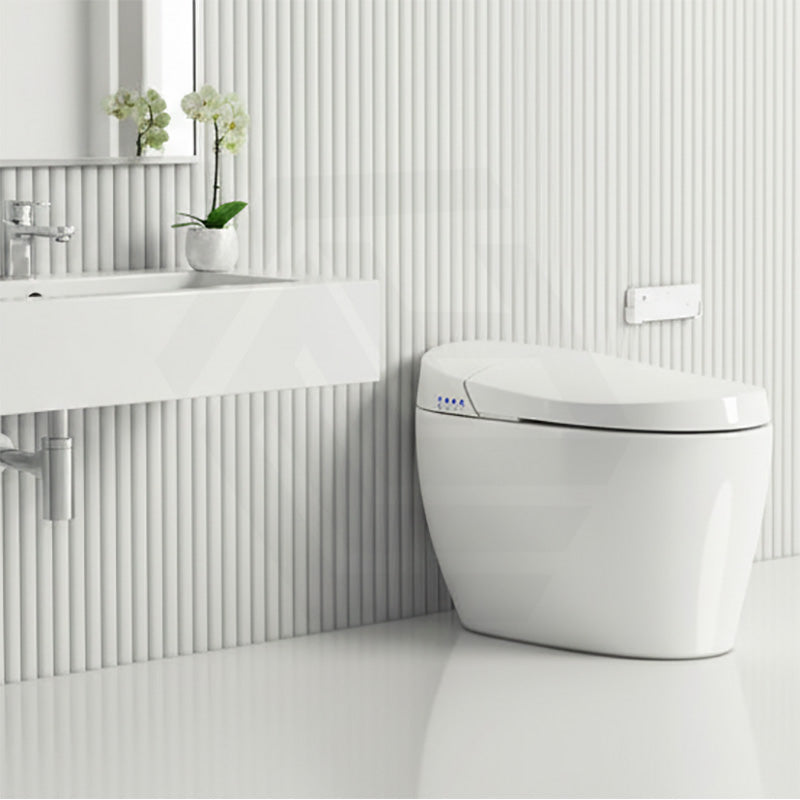 Aquaperla Smart Toilet with Instant Heating and Jet Siphon Flushing 670x405x490mm