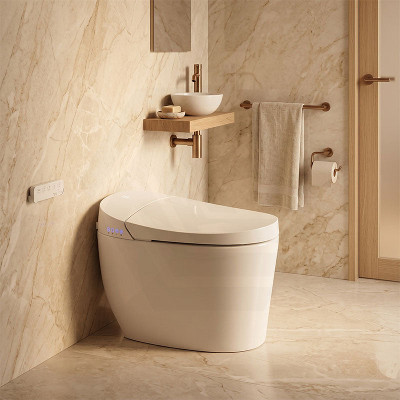 Aquaperla Smart Toilet with Instant Heating and Jet Siphon Flushing 670x405x490mm