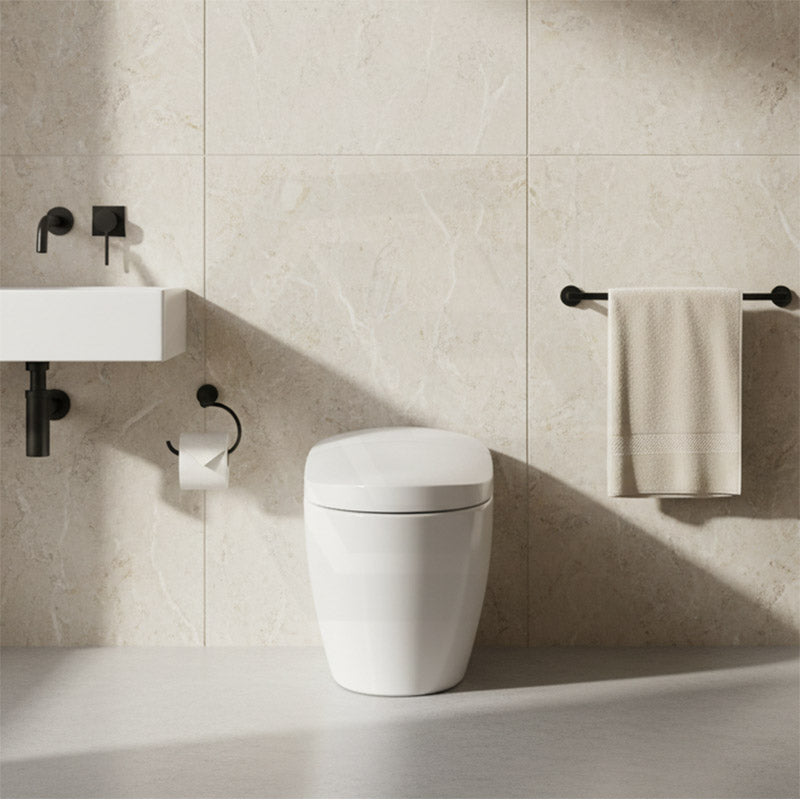 Aquaperla Smart Toilet with Instant Heating and Jet Siphon Flushing 670x405x490mm