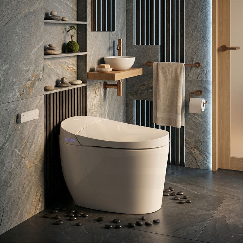 Aquaperla Smart Toilet with Instant Heating and Jet Siphon Flushing 670x405x490mm