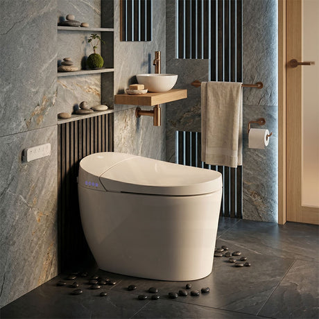 Aquaperla Smart Toilet with Instant Heating and Jet Siphon Flushing 670x405x490mm