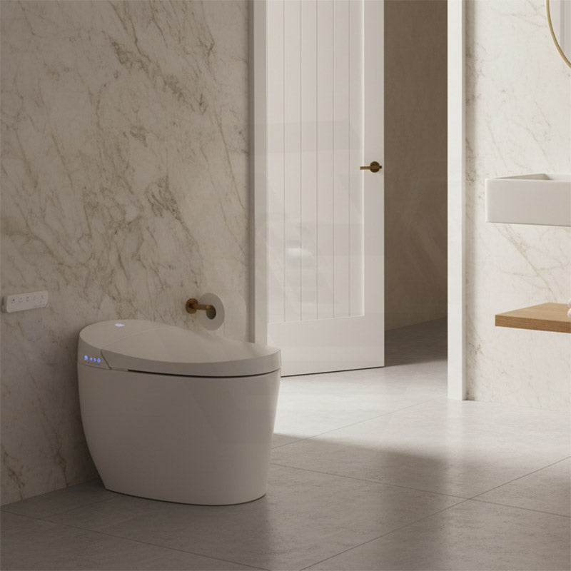 Aquaperla Smart Toilet with Instant Heating and Jet Siphon Flushing 670x405x490mm