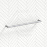 Aquaperla 780mm Round Horizontal Electric Heated Towel Rack Single Bar Stainless Steel Variant Colour Available