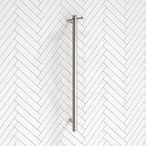 Aquaperla 950mm Round Vertical Electric Heated Towel Rack Stainless Steel Variant Colour Available (with Timer)