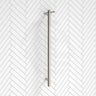 Aquaperla 950mm Round Vertical Electric Heated Towel Rack Stainless Steel Variant Colour Available (with Timer)