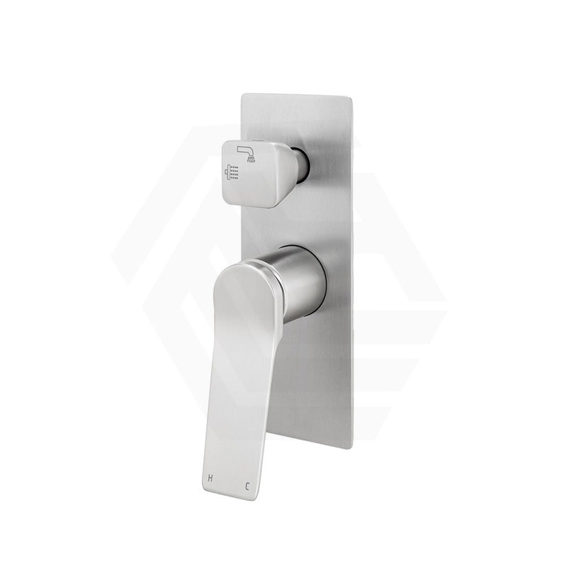 Aquaperla RUSHY Square Solid Brass Wall Mixer with Diverter Variant Colour Available