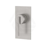 N#1(Nickel) Aquaperla Caddence Brushed Nickel Wall Mixer Mixers