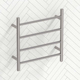 520x500x120mm Round Electric Heated Towel Rack 4 Bars Variant Colour Available