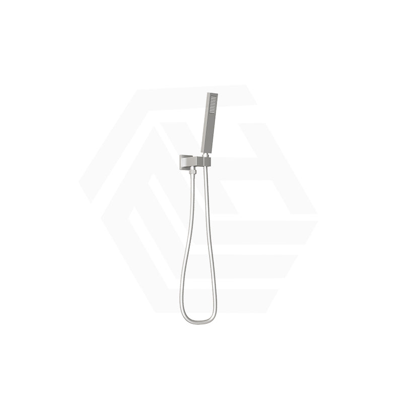 Aquaperla Square Single Function Handheld Shower with Wall Bracket Set Variant Colour Available