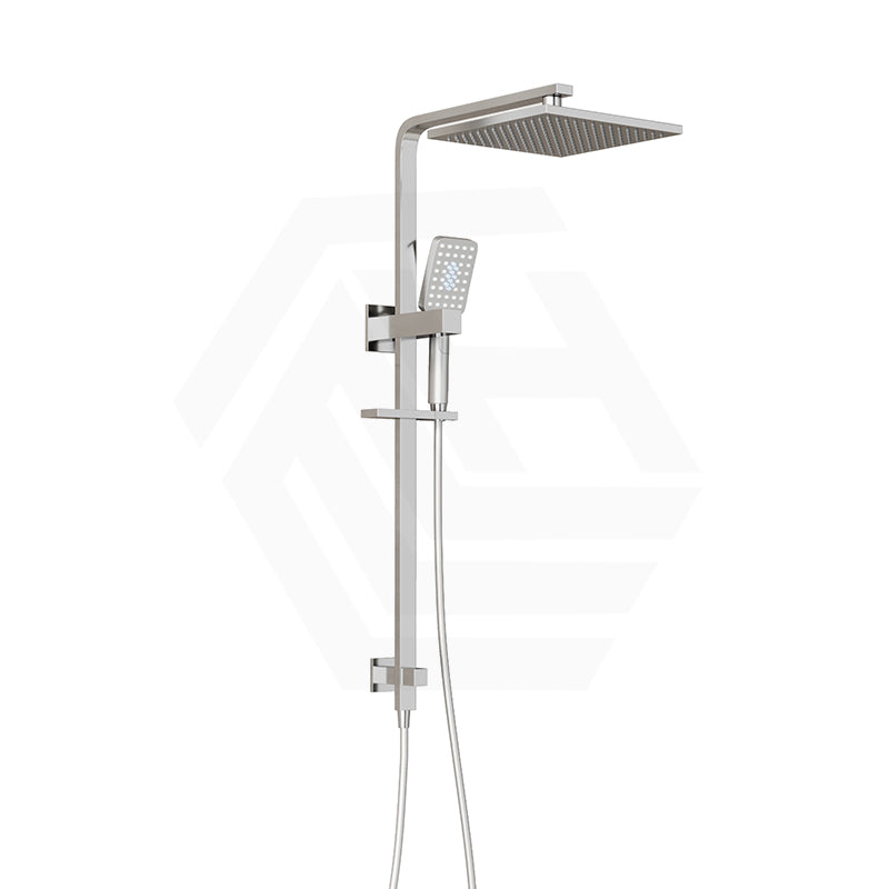 Aquaperla 10 inch 250mm Square Twin Shower Station Top Inlet with 3 Functions Handheld Variant Colour Available