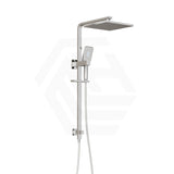 Aquaperla 10 inch 250mm Square Twin Shower Station Top Inlet with 3 Functions Handheld Variant Colour Available