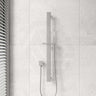Aquaperla Square Single Shower Rail with PVC Water Hose & Wall Connector Only Variant Colour Available