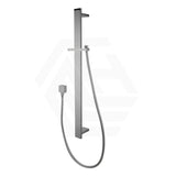Aquaperla Square Single Shower Rail with PVC Water Hose & Wall Connector Only Variant Colour Available