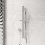 Aquaperla Square Sliding Shower Rail with Single Function Handheld Shower Set Variant Colour Available