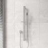 Aquaperla Square Sliding Shower Rail with Single Function Handheld Shower Set Variant Colour Available