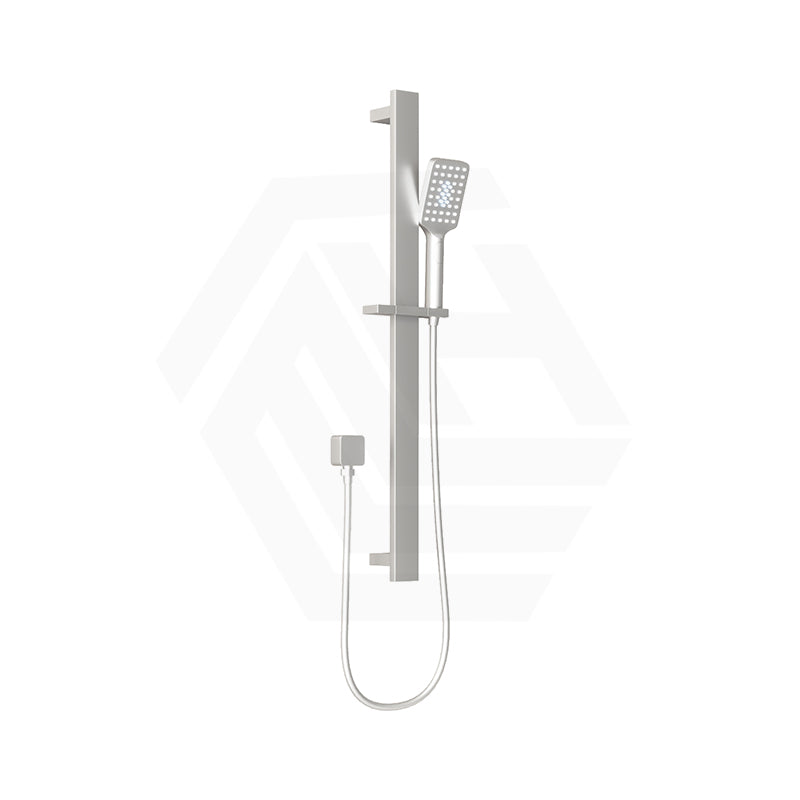 Aquaperla Square Sliding Shower Rail with 3 Functions Handheld Shower Set Variant Colour Available