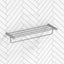 N#1(Nickel) Aquaperla 600Mm Brushed Nickel Towel Rack Stainless Steel Racks