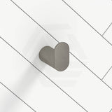 N#1(Nickel) Norico Esperia Brushed Nickel Robe Hook Wall Mounted Stainless Steel Hooks