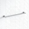 N#1(Nickel) Aquaperla Lucid Pin Round Brushed Nickel Cuttable Double Towel Rail Rails