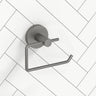 Norico Round Brushed Nickel Toilet Paper Roll Holder Stainless Steel