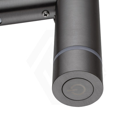 Aquaperla 950mm Round Vertical Electric Heated Towel Rack Stainless Steel Variant Colour Available (with Timer)